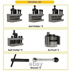 1 SET Size Aa Quick Change Tool Post Holder for Mini Lathe Tool Post