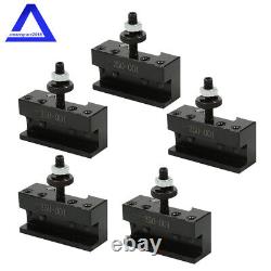 10Pcs OXA #1 250-001 Quick Change Turning Facing Tool Post Holder For CNC Lathe