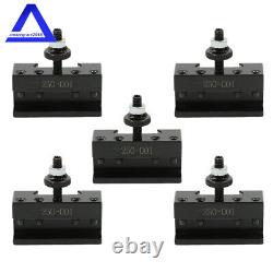 10Pcs OXA #1 250-001 Quick Change Turning Facing Tool Post Holder For CNC Lathe