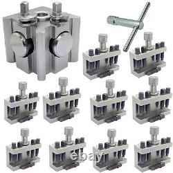 11 Pcs Quick change Tool Post System (T51 Suit Most Lathes) 16mm Opening