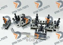11 Pieces Set T37 Quick Change Tool Post For MyFord / Super 7 / ML 7 Lathes @STN