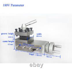 210V BV20 180V Mental Quick Change Lathe Blade Posts&Holders Slide Compound New