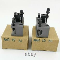 3 AaD1250 Turning Holder & 2 AaH1250 for AA/A0 40 position Multifix Tool Post