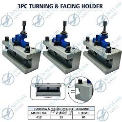 3PC Turning Tool Holder AD2090 for A1 Multifix type Quick Change Lathe Tool Post