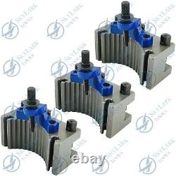 3PC Turning Tool Holder AD2090 for A1 Multifix type Quick Change Lathe Tool Post