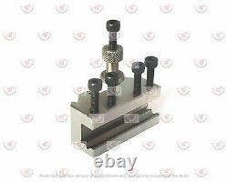 4 Pieces Set T37 Quick-Change Toolpost high quality in Wooden Box. HQ