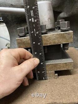 4 WAY Turret Indexing Metal Lathe Tool Post Machinist Tool Maker Box Find