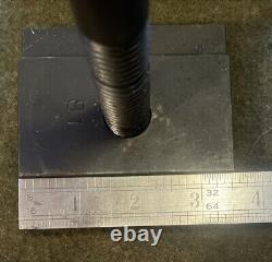 4-Way Lathe Tool Holder Post 5-1/4 Square 2 Capacity. NOS