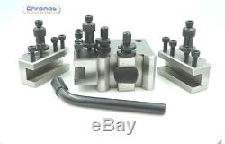 4 pc lathe Quick Change Toolpost to Suit Myford ML7