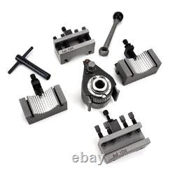 40 Position Quick Change Tool Post Set for, WM210 Lathe with 4 Holders