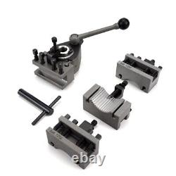 40 Position Quick Change Tool Post Set for, WM210 Lathe with 4 Holders