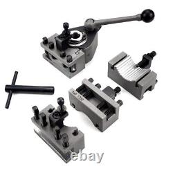 40 Position Quick Change Tool Post Set for, WM210 Lathe with 4 Holders