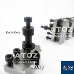 5 Piece Set T37 Quick Change Toolpost 10mm Lathe Premium Quality Tool post ATOZ