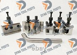 5 Pieces Set T37 Quick Change Tool Post For MyFord / Super 7 / ML 7 Lathes