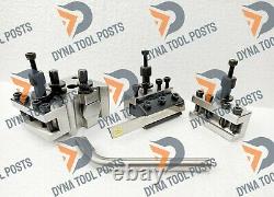 5 Pieces Set T37 Quick Change Tool Post For MyFord / Super 7 / ML 7 Lathes #DYNA