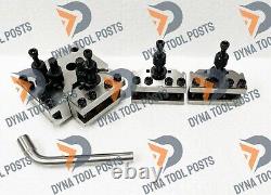 5 Pieces Set T37 Quick Change Tool Post For MyFord / Super 7 / ML 7 Lathes #STND
