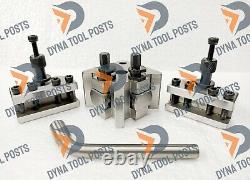5 Pieces Set T37 Quick Change Tool Post For MyFord / Super 7 / ML 7 Lathes #STND