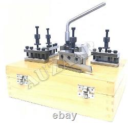 5 Pieces Set T37 Quick-Change Tool Post Suitable Myford Lathes Wooden Box ML7