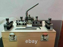 5 Pieces Set T37 Quick-Change Toolpost Suitable for Myford Lathes ML7 Wooden Box