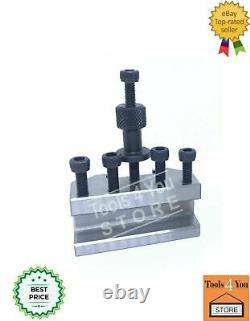 5 pcs Quick Change Tool Post Set T37 suitable for MyFord Lathes with Wooden Box