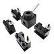 5Pcs Wedge Type Quick Change Tool Post Holder Set For Lathe 0.59