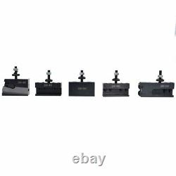 6 Pcs OXA Wedge Type Tool Post Holder Set 250-000 For Mini Lathe Up to 8