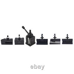 6 Pieces BXA 250-222 Wedge Type Tool Post Holder Set 10-15 For CNC Lathe New
