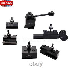 7Pcs OXA Wedge Type 250-000 Quick Change Tool Post Holder Set For Lathe up to 8