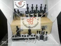 8 Pieces Set T37 Quick-Change Toolpost Standard Boring And Parting Holder