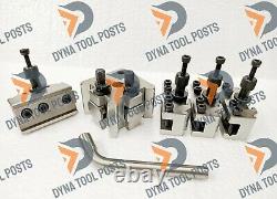9 Pieces Set T37 Quick Change Tool Post For MyFord / Super 7 / ML 7 Lathes @AIO