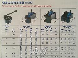 A Multifix Lathe Tool Post & Turning Boring Parting off Boring Drilling Holders