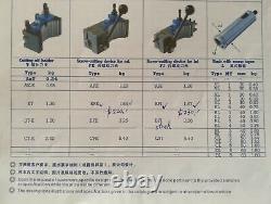 A Multifix Lathe Tool Post & Turning Boring Parting off Boring Drilling Holders