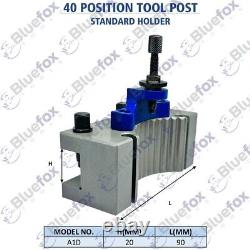 A1 40Position Quick Change Tool Post Kit For 150-300mm Lathe Multifix A Wooden