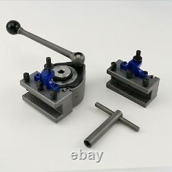 A1 Multifix 40 Position Tool Post & 3 PCS AD2080 Turning Tool Holder Multifix A