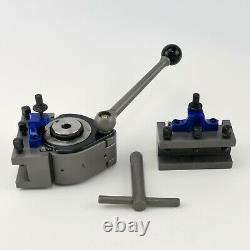 A1 Multifix 40 Position Tool Post & 3 PCS AD2080 Turning Tool Holder Multifix A