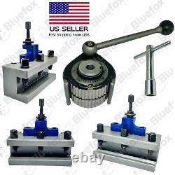 A1 Multifix 40 Position Tool Post 4 PC SET AD2090 Turning Tool Holder Multifix A