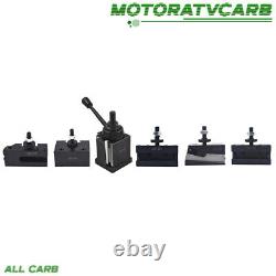 ALL-CARB 6Pcs BXA 250-222 Wedge Type Tool Post Holder Set Lathe 10-15