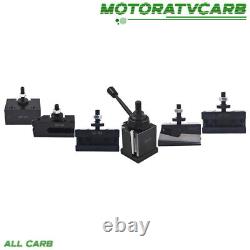 ALL-CARB 6Pcs BXA 250-222 Wedge Type Tool Post Holder Set Lathe 10-15
