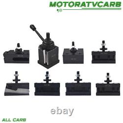 ALL-CARB BXA 250-222 Wedge Type Tool Post For Lathe 10 15 W. 7PC Tool Holders
