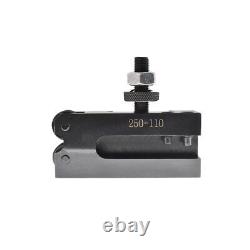 AXA 250-100 Piston Type Tool Post, Tool Holder Set for Lathe 6 12 6PC
