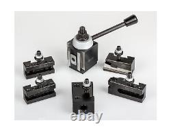 AXA Piston Tool Post Set CNC High Precision Quick Change Lathe Holder 100 Ser