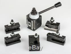 AXA Piston Tool Post Set CNC High Precision Quick Change Lathe Holder 100 Series