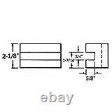 All Industrial 5 Pack CXA #1 Quick Change Turning & Facing Lathe Tool Holders