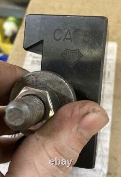 Aloris CA-5 Quick Change Tool Post Morse Taper #3 MT Metal Lathe Tool Holder