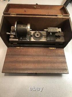 Antique ID OD Grinder Lathe Tool Post Chuck Grinding Attachment Dumore Mill