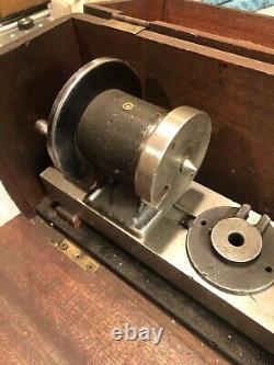 Antique ID OD Grinder Lathe Tool Post Chuck Grinding Attachment Dumore Mill