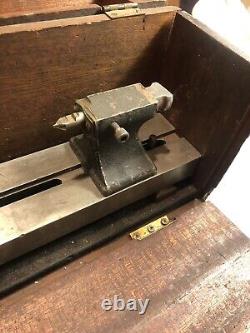 Antique ID OD Grinder Lathe Tool Post Chuck Grinding Attachment Dumore Mill