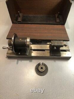 Antique ID OD Grinder Lathe Tool Post Chuck Grinding Attachment Dumore Mill