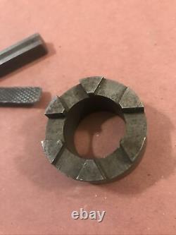 Atlas Craftsman 10 12 Metal Lathe Tool Post Holder w Cutting Tools Bits