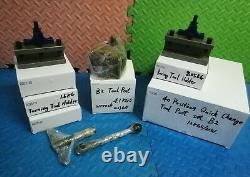 B2 Plus Multifix Tool Post Kit & BD25120 BJ40120 Drilling Holder MT3 Sleeve
